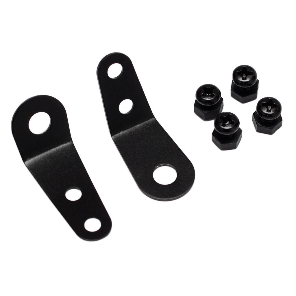 Folding Bike Mudguard Lug Alloy Folded Up Bicycle Hooks with Screws Hanger Nuts Clips