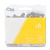 8 Speed Bike Chain Steel Fast Installation Silver Silent Accurate Shifting Mountain Bike Chain for 8 Speed Bicycles