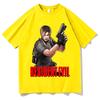 Leon Kennedy Tour 2026 Tshirts Summer Oneck Short Sleeve Female Tshirts Casual Loose Unisex Tees Top Print Pure Cotton Clothes