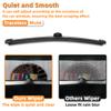 Yitong Suitable for Volvo V60 2018-2025 Rear Wiper Blade Natural Rubber Smooth Quiet Streak Free Rear Wiper Replacement Auto Par