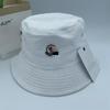 Large Retro Brim Fisherman Cap Sun Hat With Waterwashed Cotton For Use Outdoor