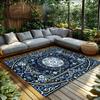 Moroccan Area Rug Vintage Persian Carpet Bohemian Floor Mat Home Decor Living Room Bedroom Non-Slip Washable Floor Covering