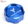 For Yamaha MT-09 MT 09 Mt09 FZ09 2014- (not for ) Motorcycle Parts Front and Rear Brake Fluid Tank Cap Reservoir Cover