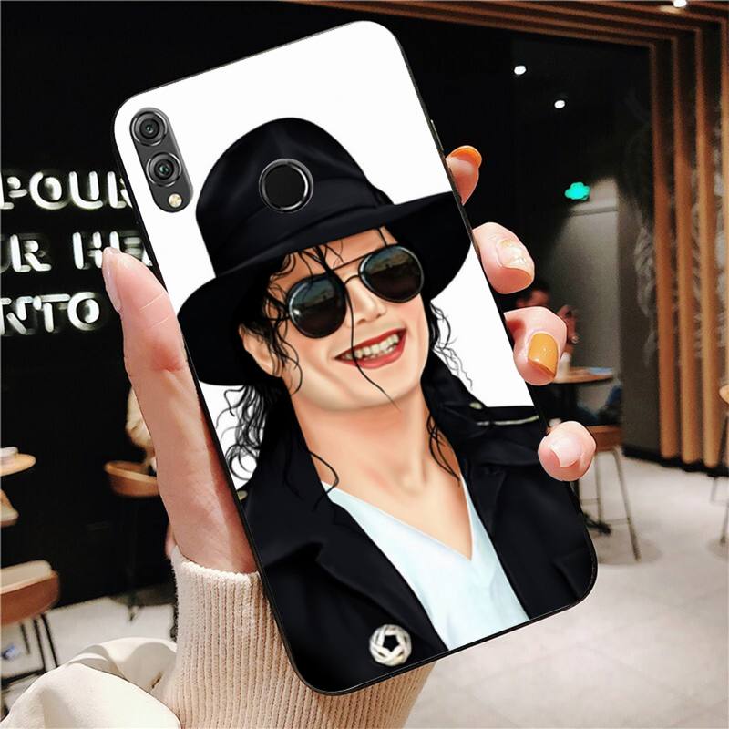 YNDFCNB Superstar Michael Jackson Phone Case For Huawei Honor 8X 8A 9 10 20 Lite 30Pro 7C 7A 10i 20i