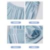 Sweatpants Quick-drying Women's Summer Thin 2025 New Striped Pants Student High School Student Drape Ice Silk Wide-leg Pants