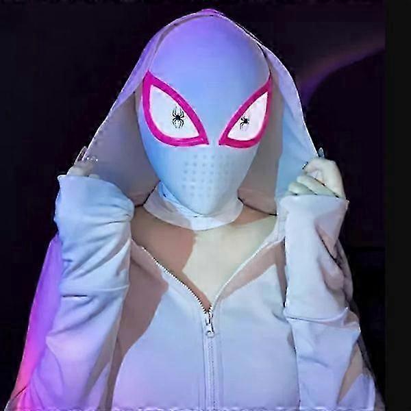 Maska Halloweenowa Far From Home Into Spider-Verse Maska Gwen Stacy Zabawki Rekwizyty