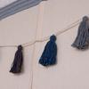 Univer Nordic Style Cotton Curtain with Privacy Screen Garland,
