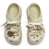 Crocs Crush Clog 811 manufacturing special idea special shoe box graffiti star strap stepping feeling hole shoes for men and women
