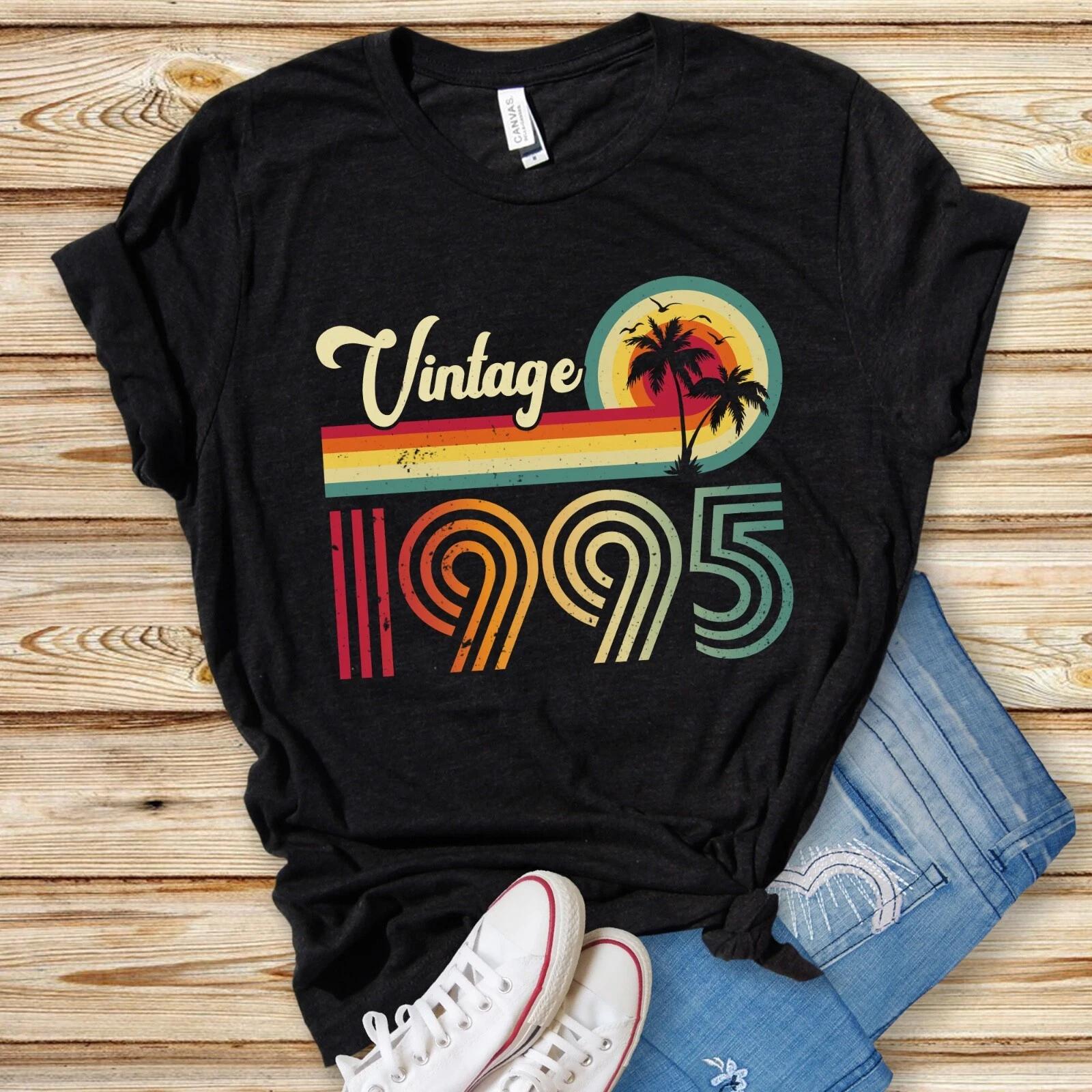 Vintage 1995 t-shirt, 30th Birthday Shirt, 1995 Birthday, Vintage 1995, 30th Tee S