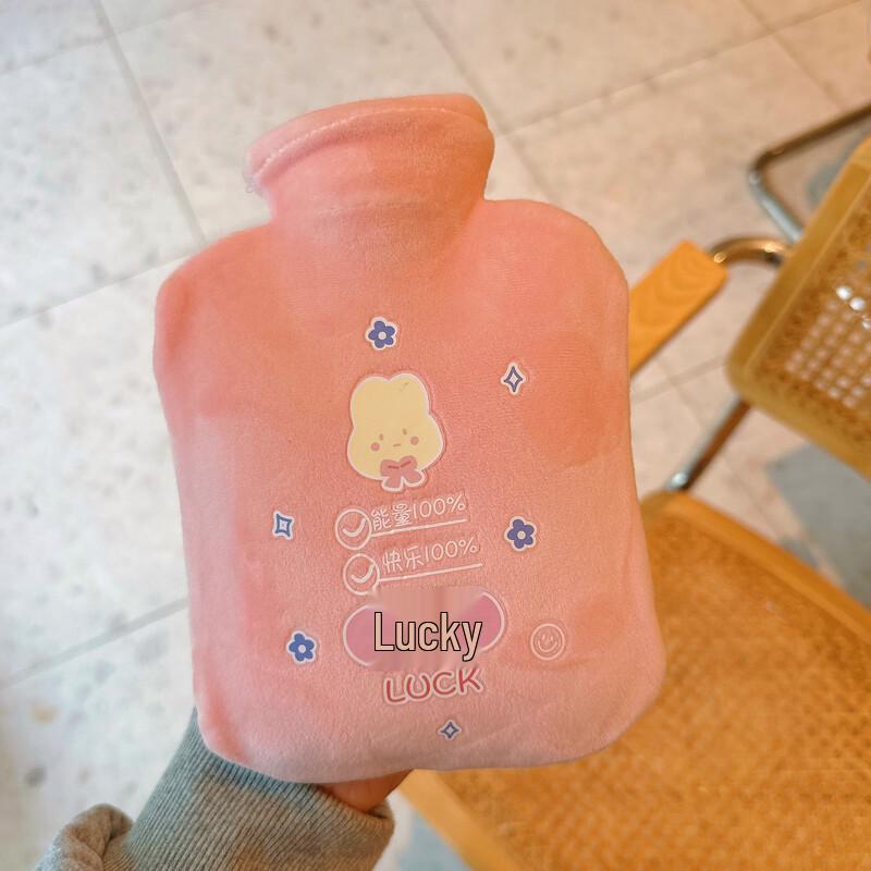 Милая мультяшная плюшевая грелка для горячей воды