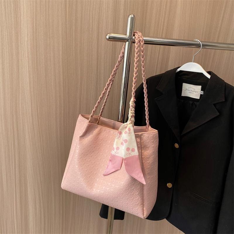 Premium Texture Large-capacity Bag Women's 2025 Spring New Fashion Commuter Shoulder Bag Popular Tote Bag