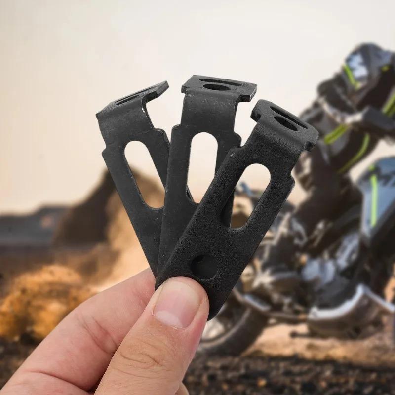 Motorcycle Spotlight Fixed Tube Clamp Holder Pedal Mudguard LED Light Expansion Multifunctional Safety Bumper Mount Bracket