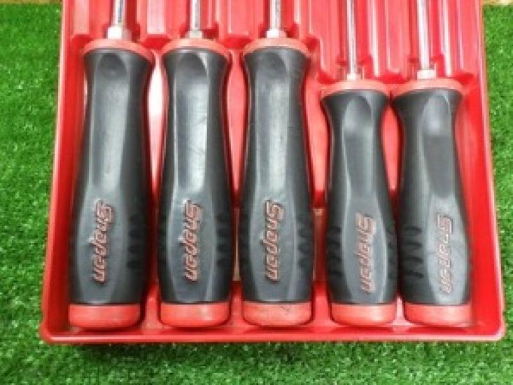 Snap On Screwdriver SGDP631R 5-piece Set USED