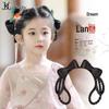 Children's Hanfu Style Wig Hair Bun Headband