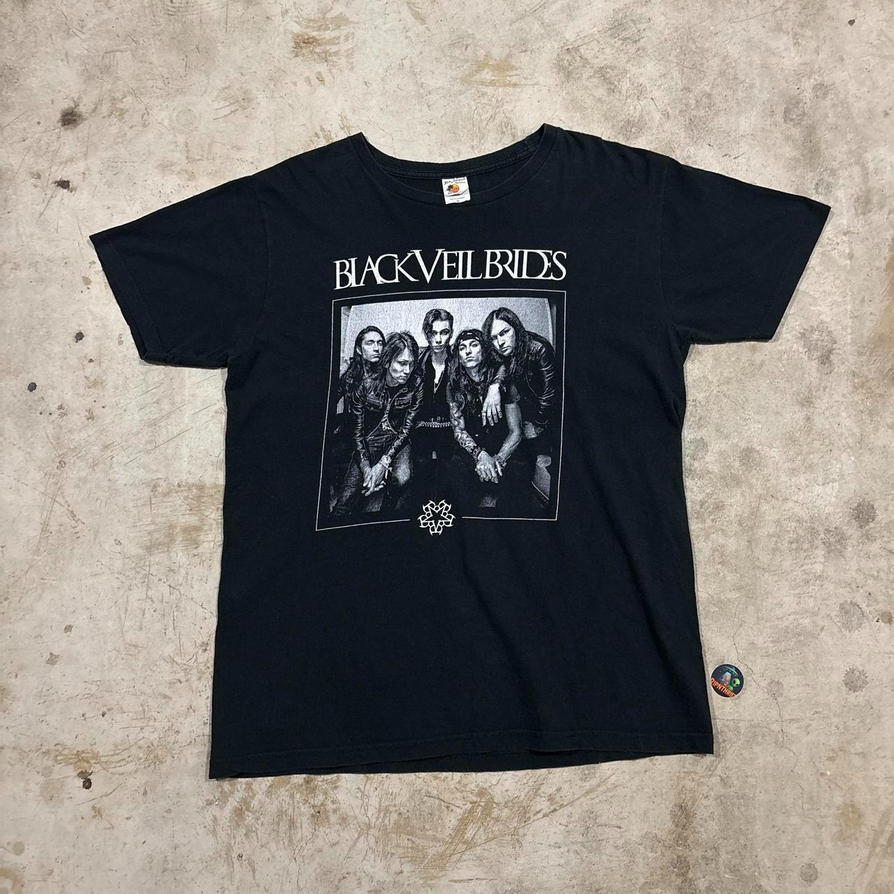 00’s Black Veil Brides group photo band tee Size XL Unisex T-Shirt S
