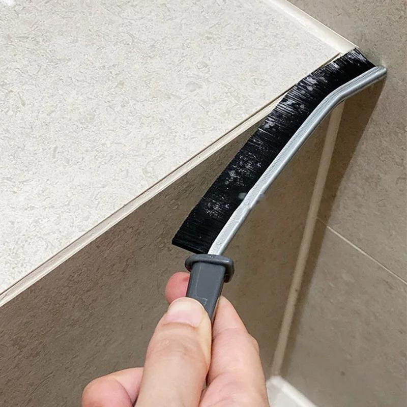 Car Long Gap Cleaning Brush Household Tile Narrow Joints Scrubber Stiff Bristles Crevices Cleaner Brushes Durable Auto Detailing
