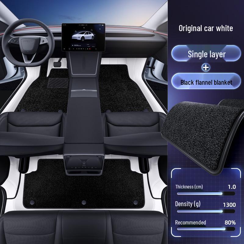 Tesla Model 3 Facelift 2025 Floor & Trunk Mats Full Coverage Accessories