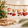 2026 Christmas Countdown Calenda, 24 Christmas Corgi Christmas Tree Ornament,Holiday Gift for Christmas