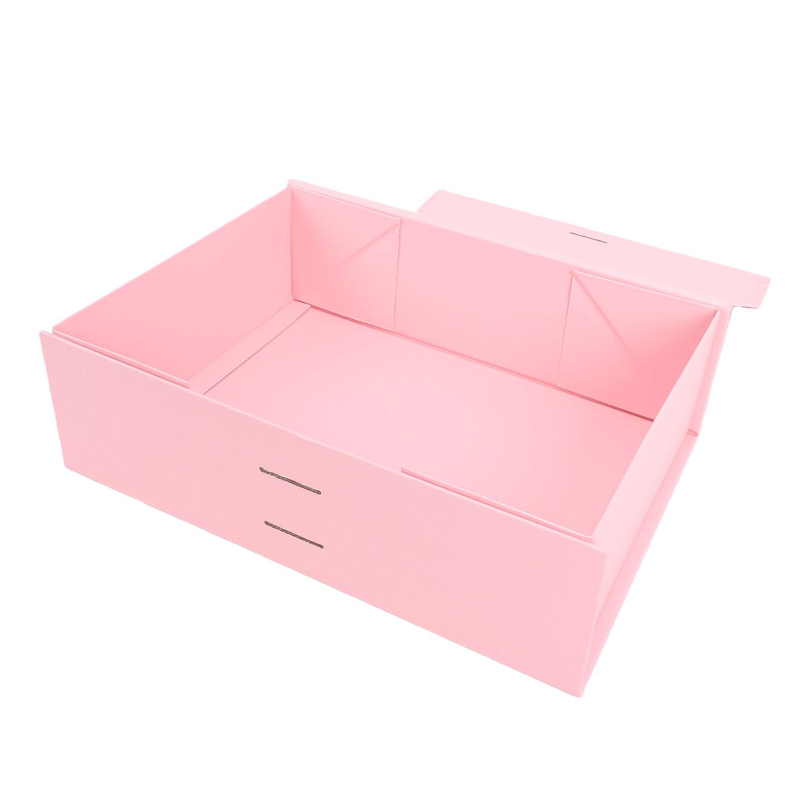 Cadeaudoos met Magnetische Sluiting Lint Flip Open Kleine Valentijnsdoos voor Sieraden Parfum