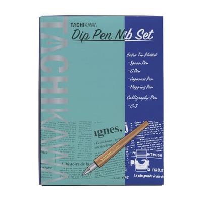 Tachikawa Pin Manufacturing Co., Ltd. Tachikawa Dip Pen Nib Set T-DPS