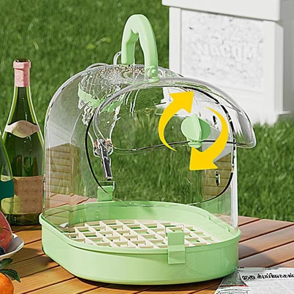 Klatka dla ptaków z klamrą uniemożliwiającą ucieczkę, Przenośna klatka dla papug, Trwała torba transportowa dla papug, Podróż