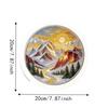 Flower Round Shape Pearl Painting Hand-Pasted Self-Adhesive Paintings  Bedroom Decorative