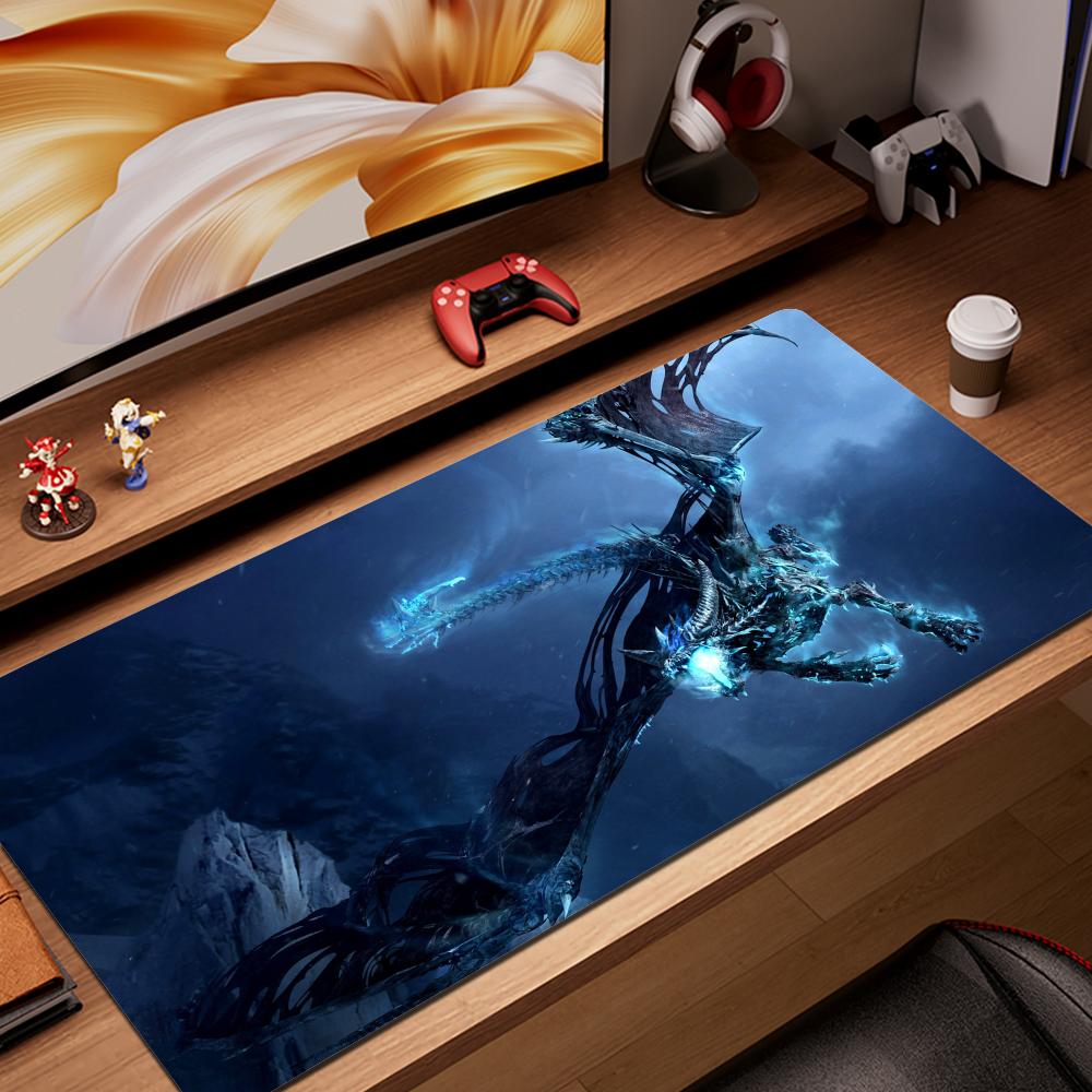 Zombie Dragon Tcg Mouse Pad Deskmat Playmat Laptop Anime Gaming Keyboard Rubber Pad on The Table Pc Gamer HD Mousepad