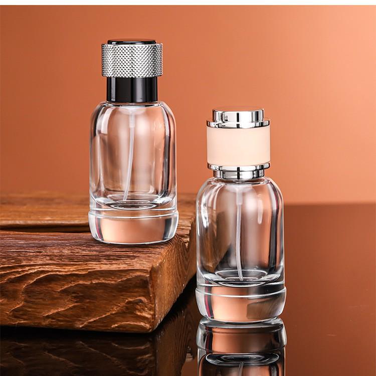 Transparent Glass Perfume Spray Bottle for Small Sample Dispensing
