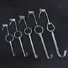 ZISIZ Stainless Steel Roasting Hooks (2-Pack)