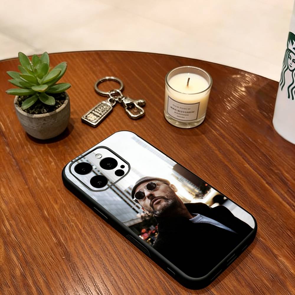 

Leon and Mathilda Phone Case For iPhone 17,16,15,14,13,12,11 Plus,Pro Max,XS,Soft Silicone Black Cover iPhone17Air
