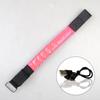 USB Rechargeable Running LED Armband Refective Bands Cycling Gear Night Safety Luminous Band for Joggers Bikers Walkers Concerts