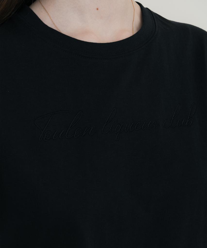 SSIN AND LEE (W) Toulon Liqueur Club T-Shirt Black