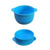 Collapsible Silicone Face Mask Mixing Bowl With Scale Heat Resistant Wax Melting Pot For Beauty Care