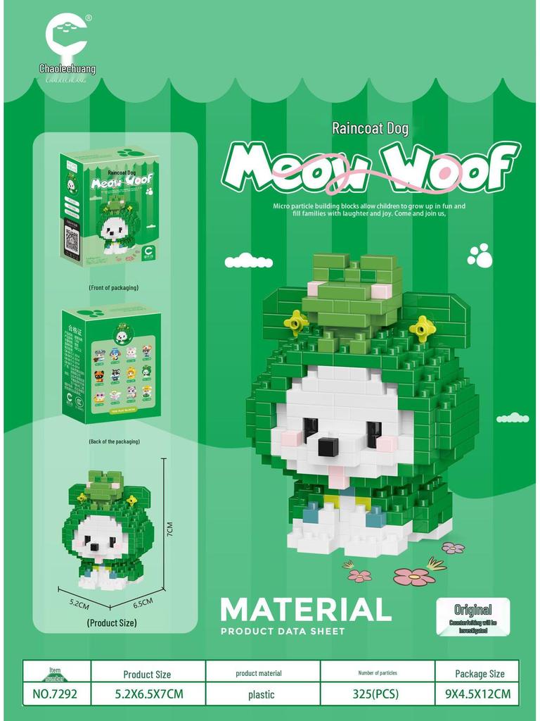 Compatible Lego Micro Cartoon Figurine Building Block - Educational Toy for Kids