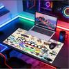 Kişiye Özel İsimli Dandy'nin Dünya Desenli Mouse Pad, Dizüstü Bilgisayar Masa Matı, Ev İçin Dekoratif Masa Matı Klavye Altlığı Hediye
