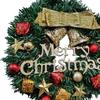 Artificial Christmas Wreath Front Door 30cm Housewarming Holiday Garland Decoration for