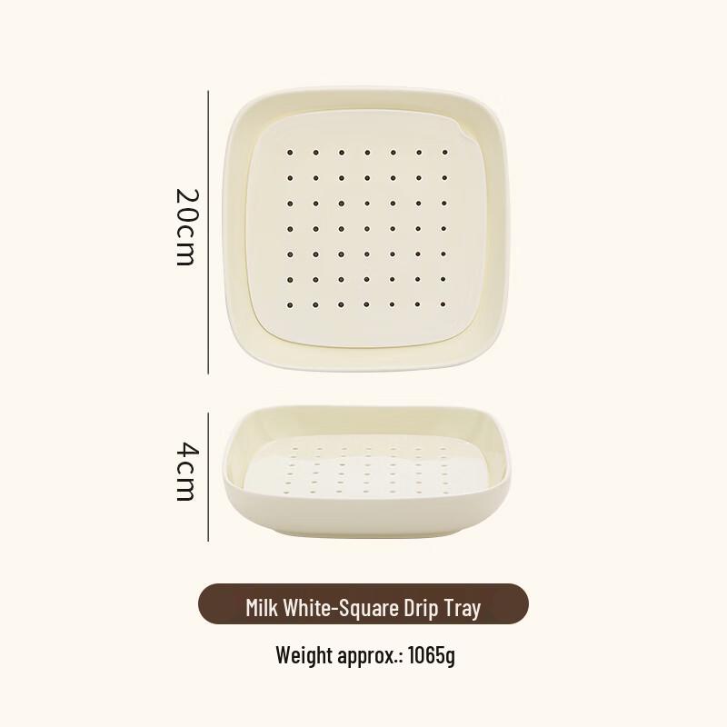 Ceramic Multi-purpose Draining Plate