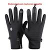 K146 Fleece Windproof Touchscreen Outdoor Cycling Gloves