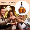 Whiskey Glass Decanter Novelty Statue Whiskey Decanter Wine Bottle Liquor Bottle Home Decorations Wine Container for Alcohol