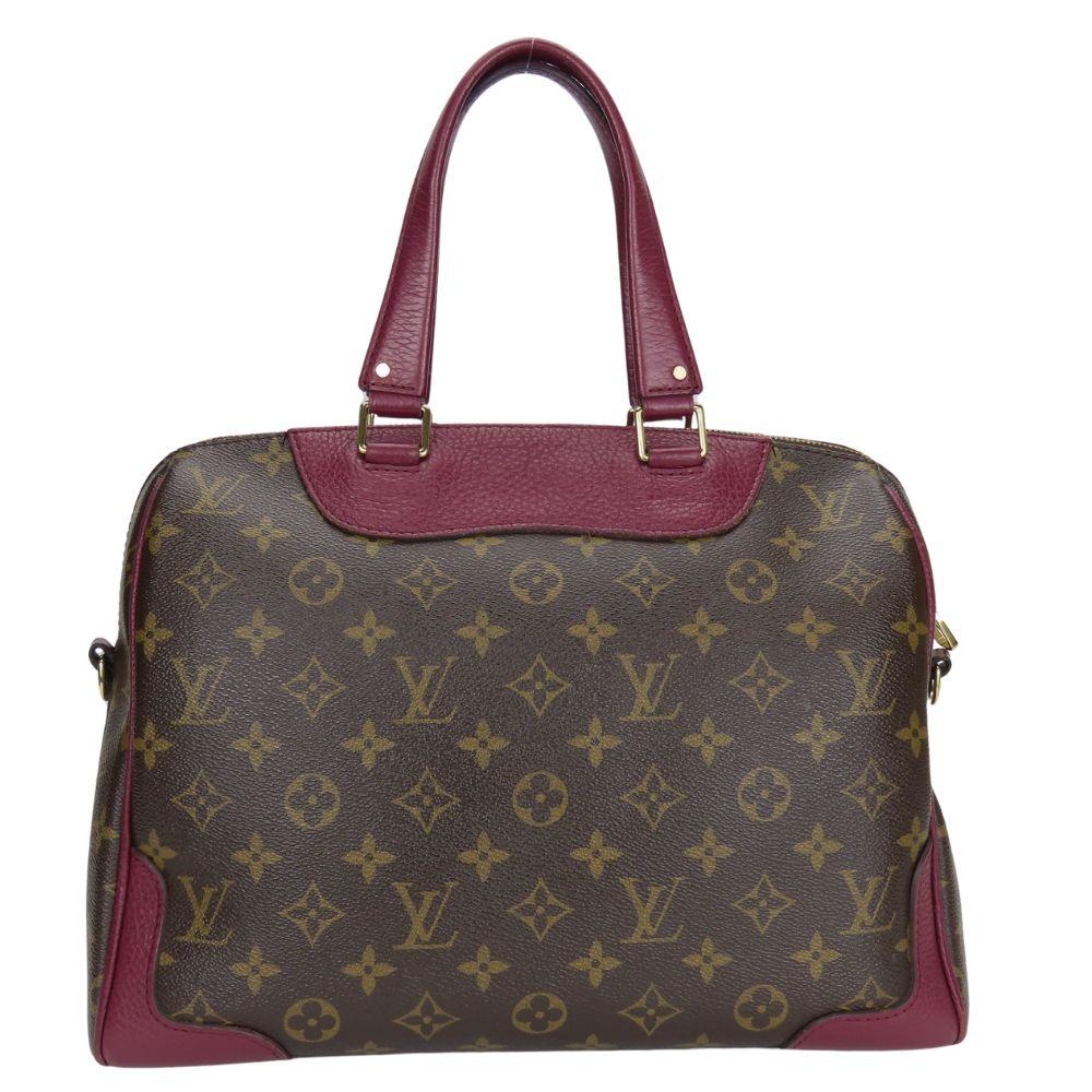 Used LOUIS VUITTON Handbag Retiro M40545 Monogram/leather Brown O'roll