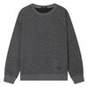 BUCKAROO Bias Ribbed Round Neck T-Shirt Charcoal Gray