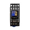 H3Y-2/4 Liquid Crystal Time Relay AC 220V DC 12V 24V Dual Time with Base Small Digital Display Cycle Time Control Delayer