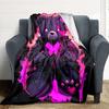1pc Bear Print Blanket   Lightweight Flannel Throw Blanket For Sofa, Bed, Living Room, Office, Outdoor Travel, Camping
