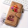 Women's Long Wallet Scottish Highland Cow Design 1pc Multi-functional Snap Coin Purse Cute Cat Lover Gift Daily Commute Outdoor Travel Family Use