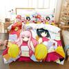 3D Druck Anime Zero no Tsukaima Bettwäsche Set Einzelbett Twin Full Queen King Size Erwachsene Kind Schlafzimmer Bettbezug Sets Heimtextilien