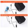 USB Electric Heating Lunch Bag Food Heater Warmer Container Packet Portable Electric Lunch Bag for Car Travel Outdoor Camping