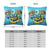 Custom Cartoon Minions Throw Pillow Sofa Anime Film Cute Luxury Cushion Cover Soft Pillowcase