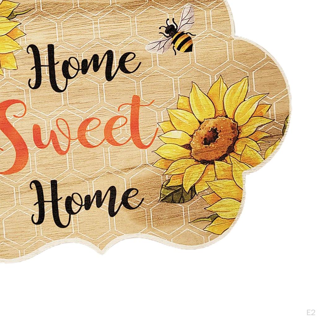 , Wall Hanging Plaque for Spring Housewarming Present Home Room Decoration