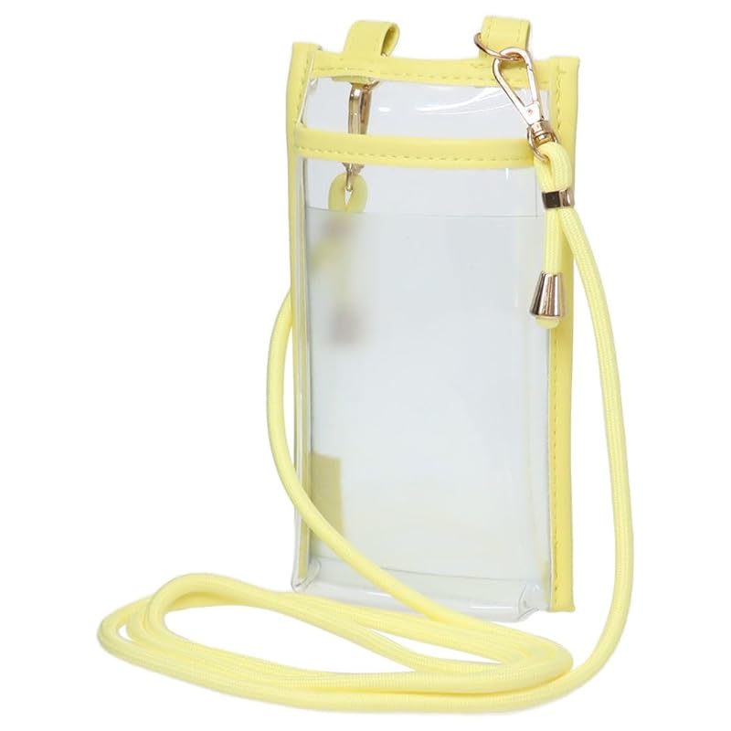 

Pick Me Color Clear Smartphone Shoulder lemon yellow