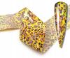 Transfer Foil 10cmx4cm Leopard Spots Lace